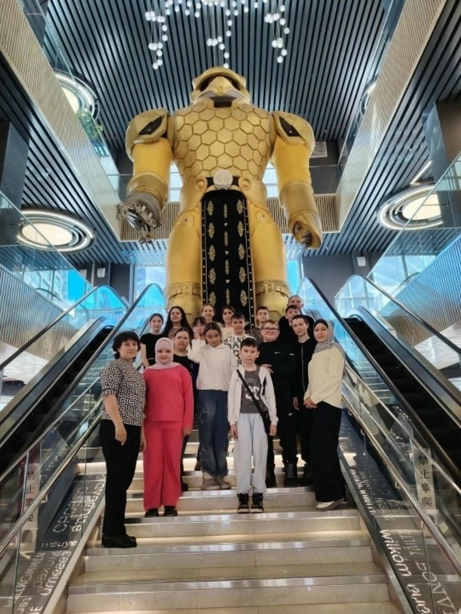 Экскурсия лицеистов в Евразийский Уфимский студенческий кампус