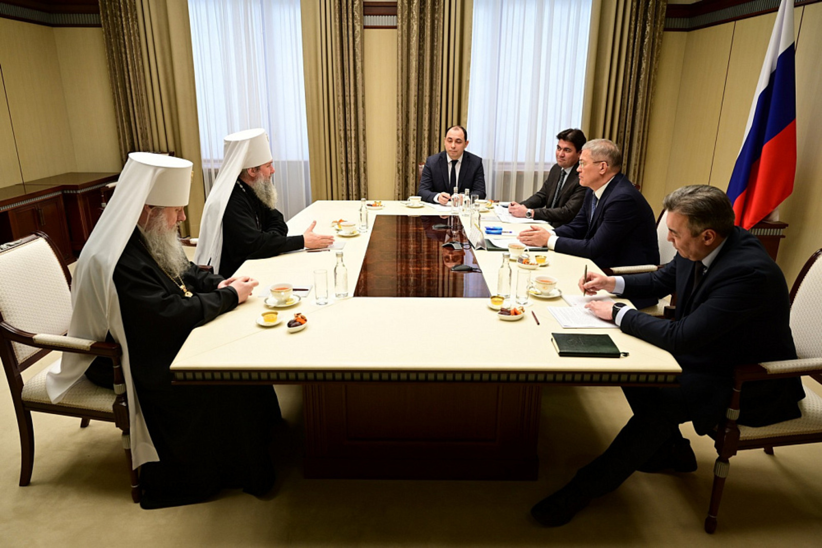 Встреча с митрополитом Екатеринбургским и Верхотурским Евгением