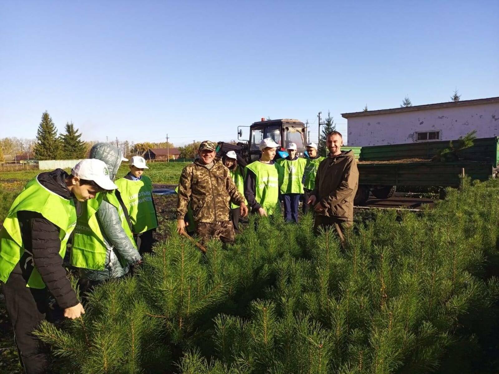 Работу школьного лесничества им.М.Абдулова высоко оценили на федеральном уровне