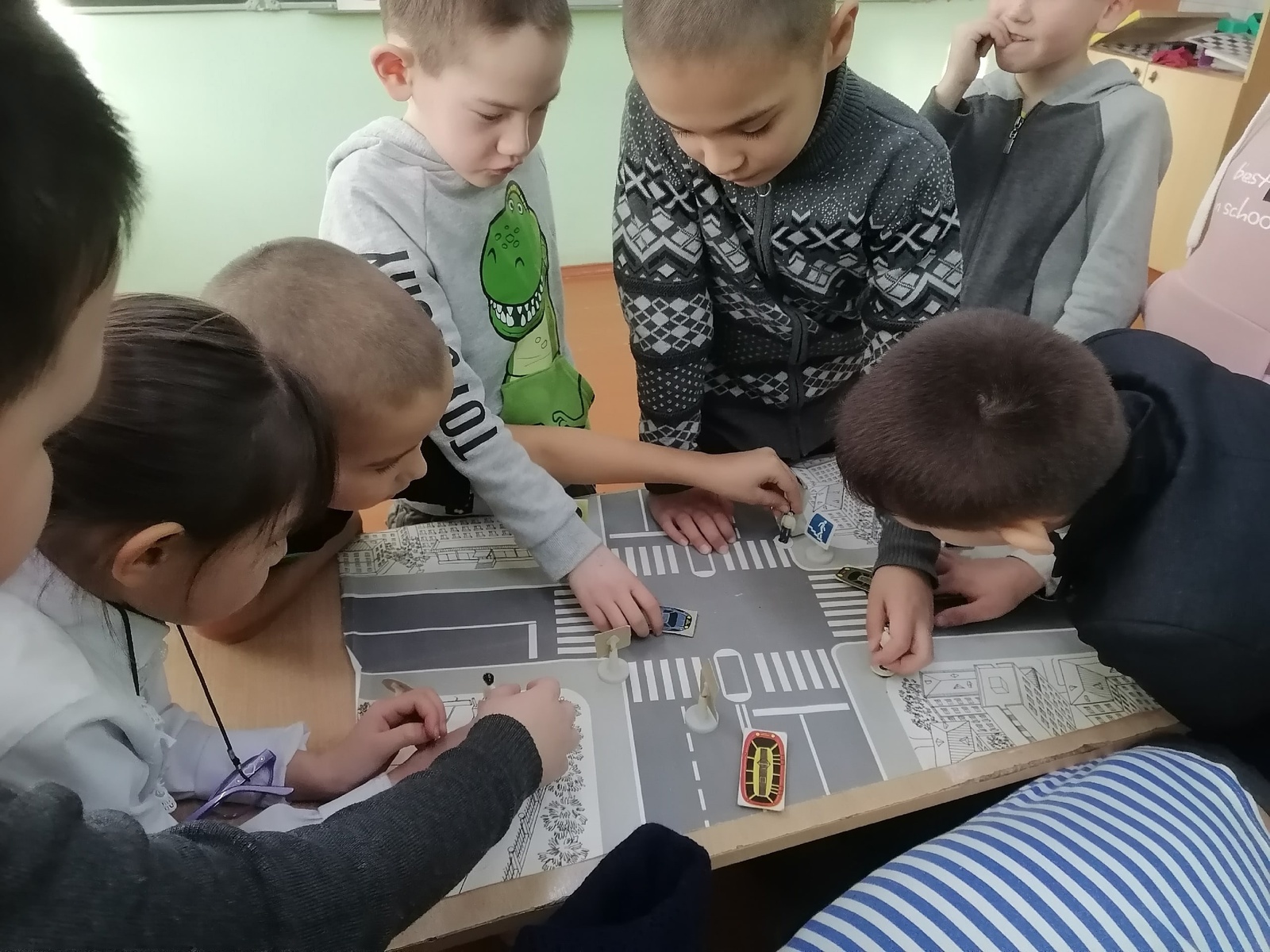 Игра - беседа в Новокулевской школе