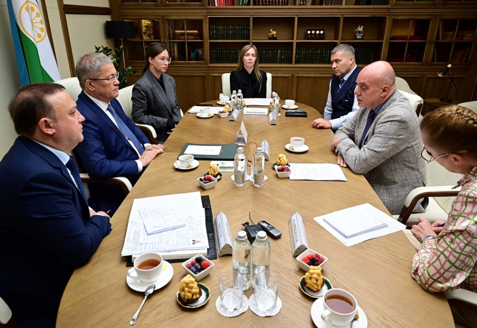 Встреча с генеральным директором авиакомпании «Белавиа» Игорем Чергинцом