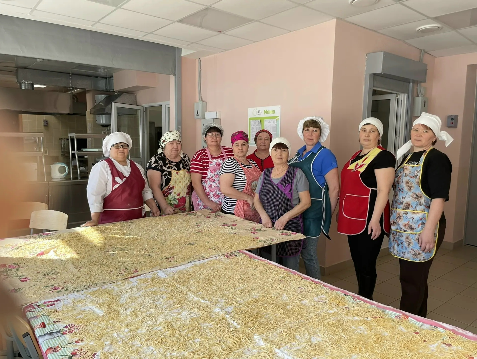 Домашняя лапша – бойцам СВО