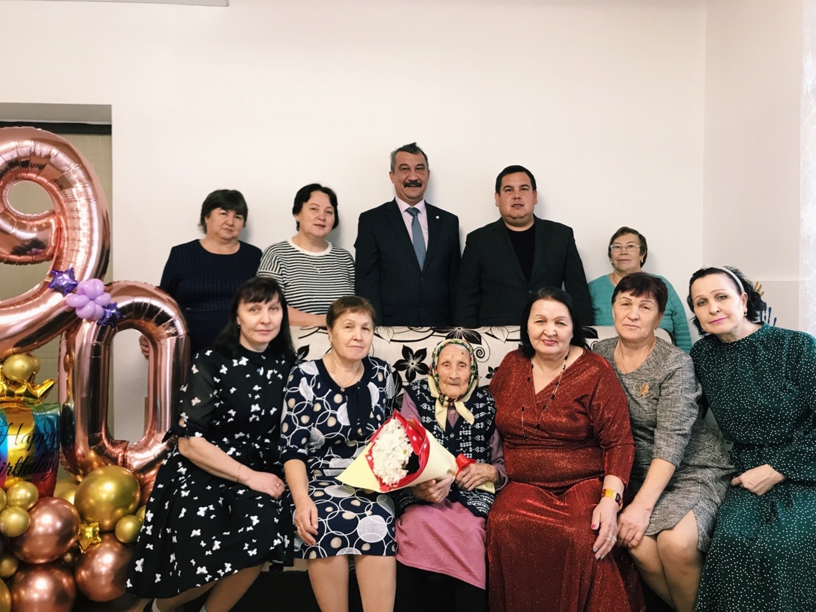 90-летний юбилей отпраздновала жительница д.Новобедеево