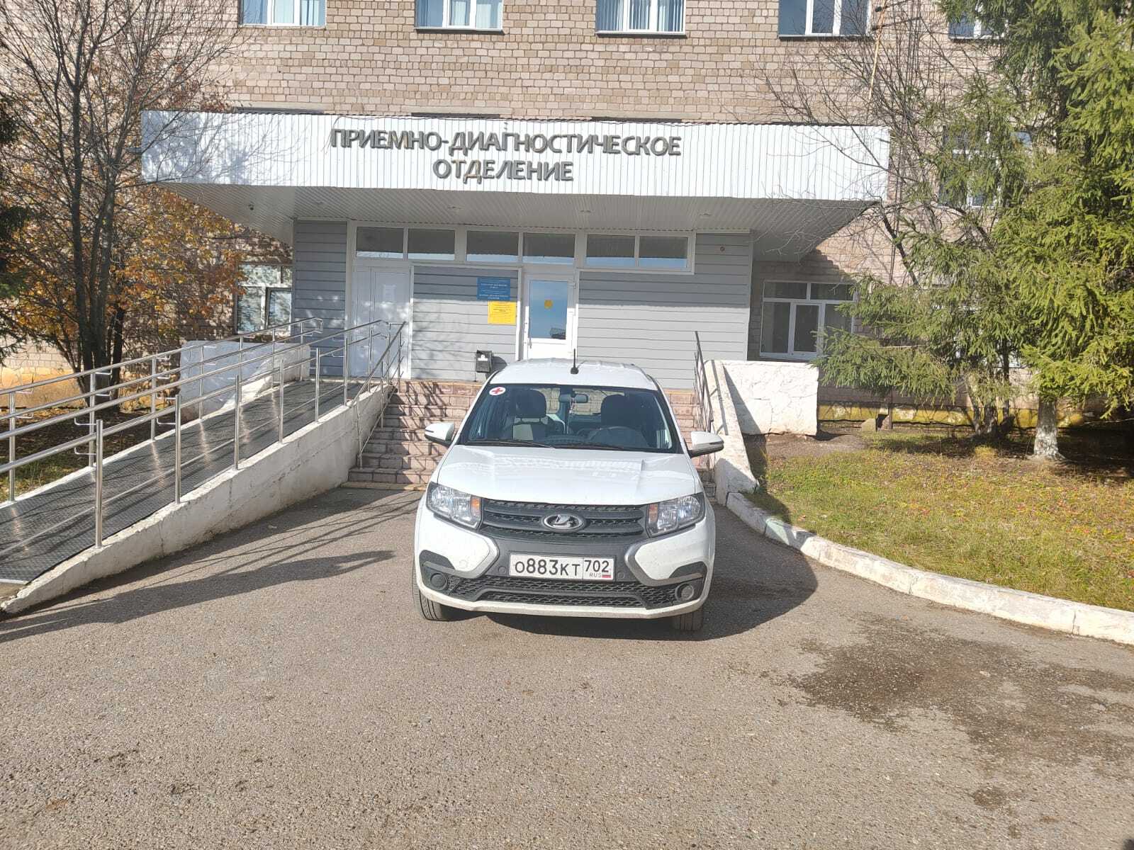 Нацпроект помог обновить автопарк Нуримановской больницы