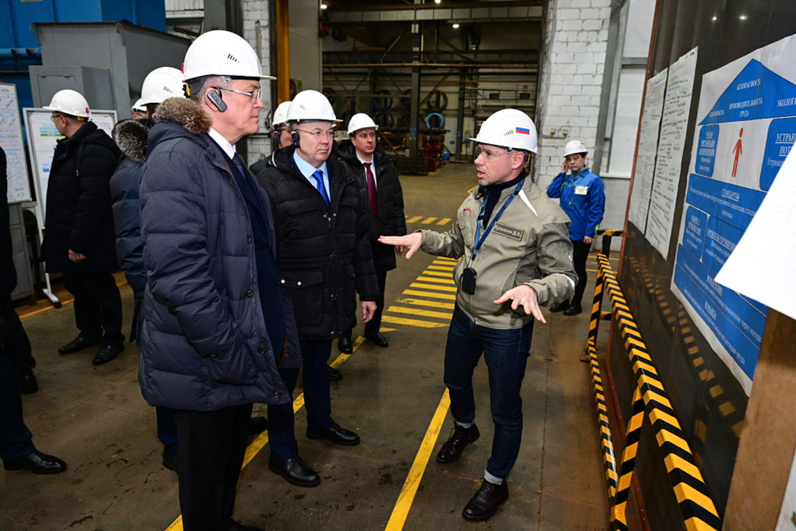 Радий Хабиров посетил производственные площадки в Белорецке