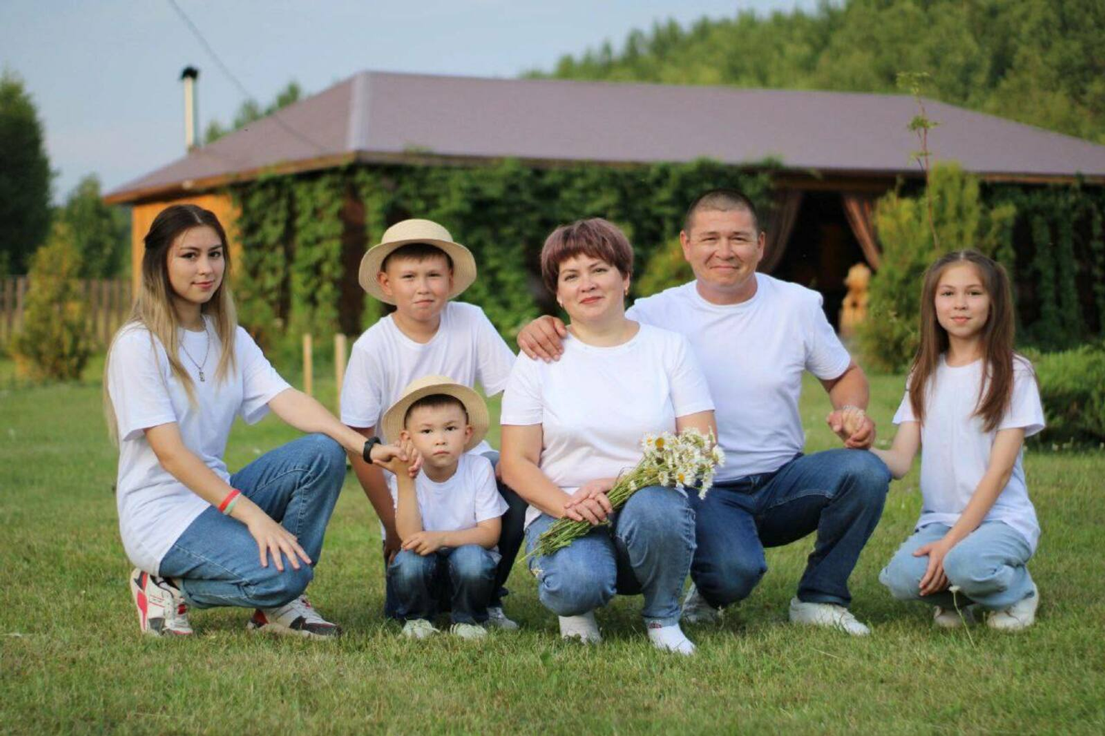 Семья Сафиных из Татышлинского района  на «Семейной зарнице"