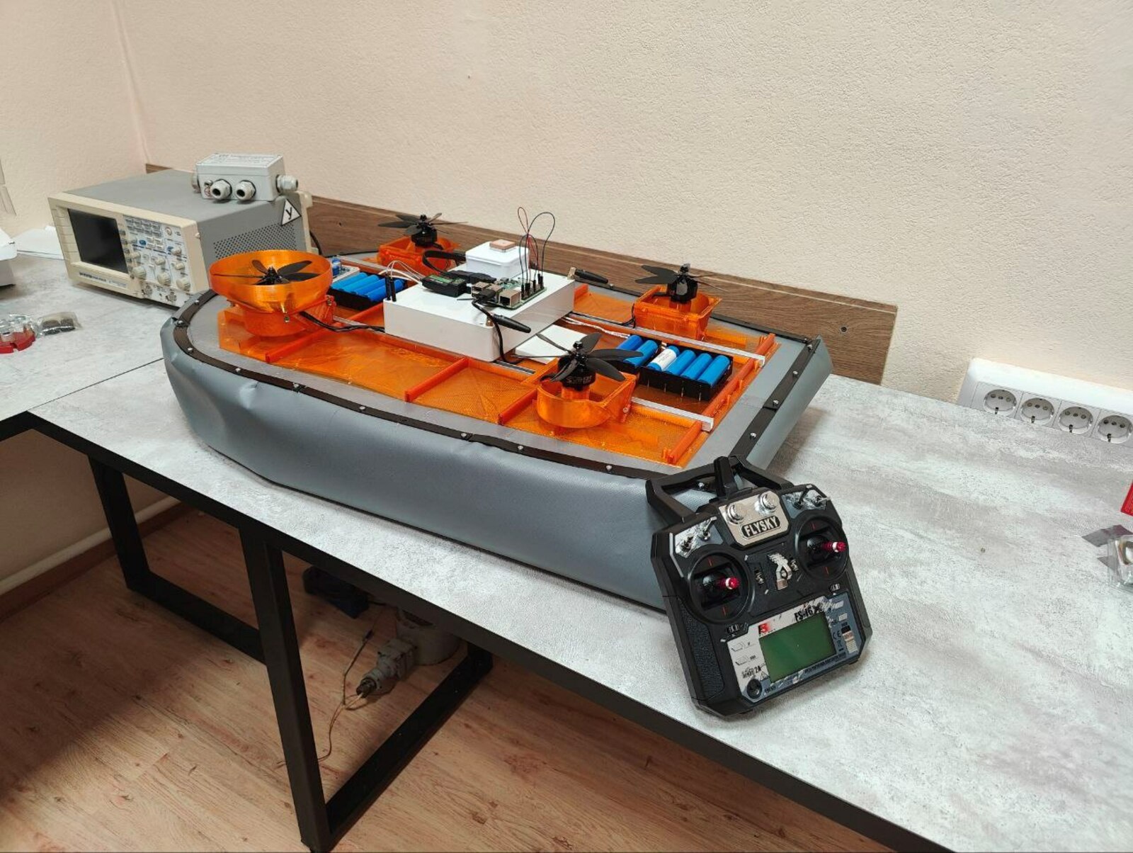 Прототип мобильной робоплатформы для труднодоступных территорий