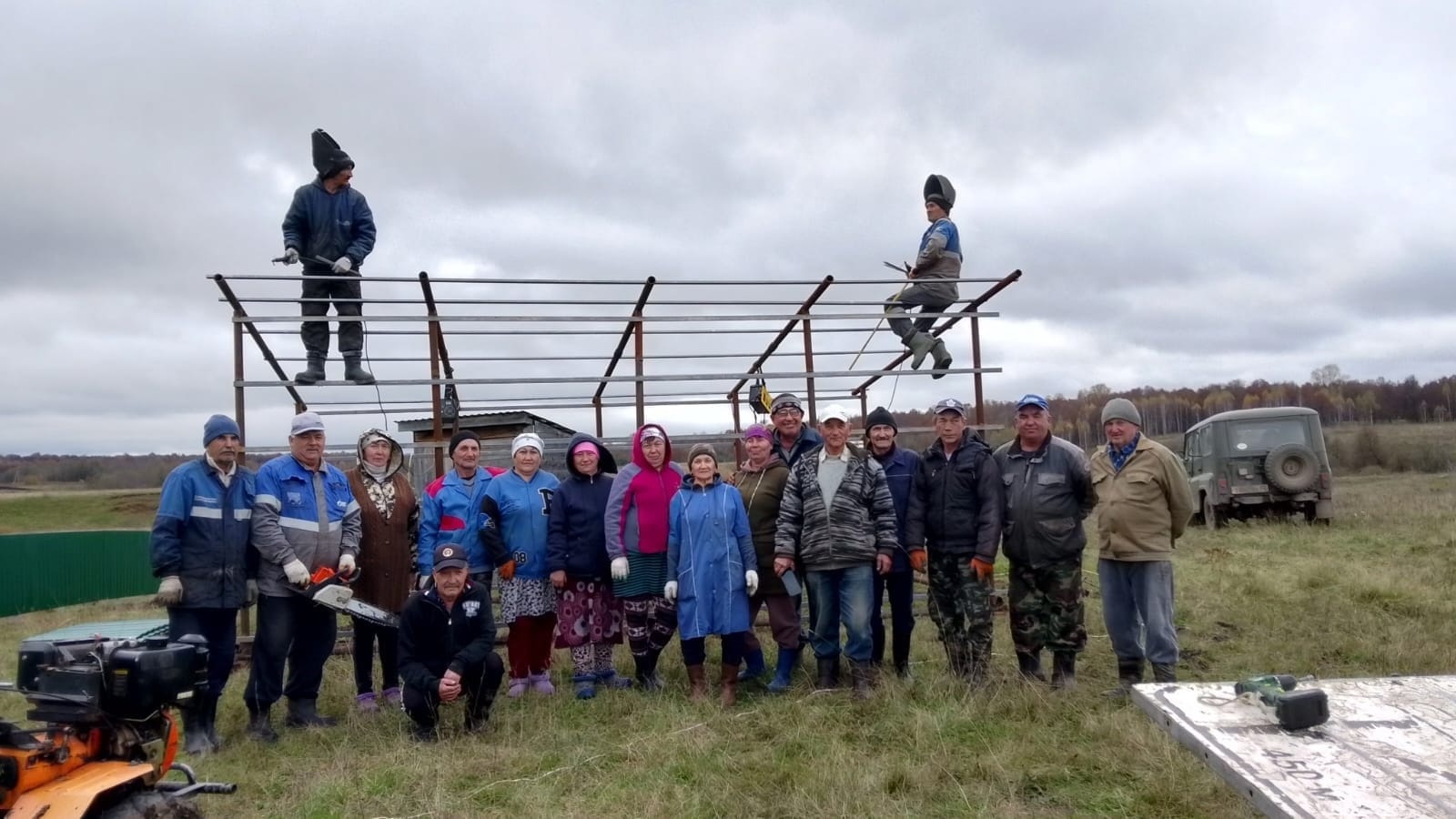 В деревне Ишмуратово благоустроили кладбище…