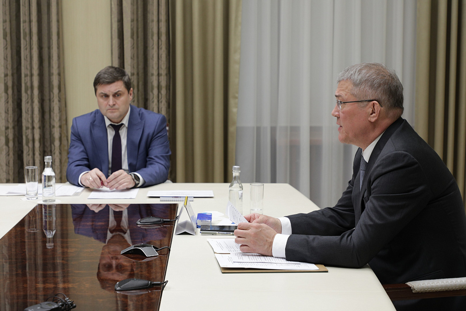 Совещание по весенним полевым работам 2026 с участием Радия Хабирова