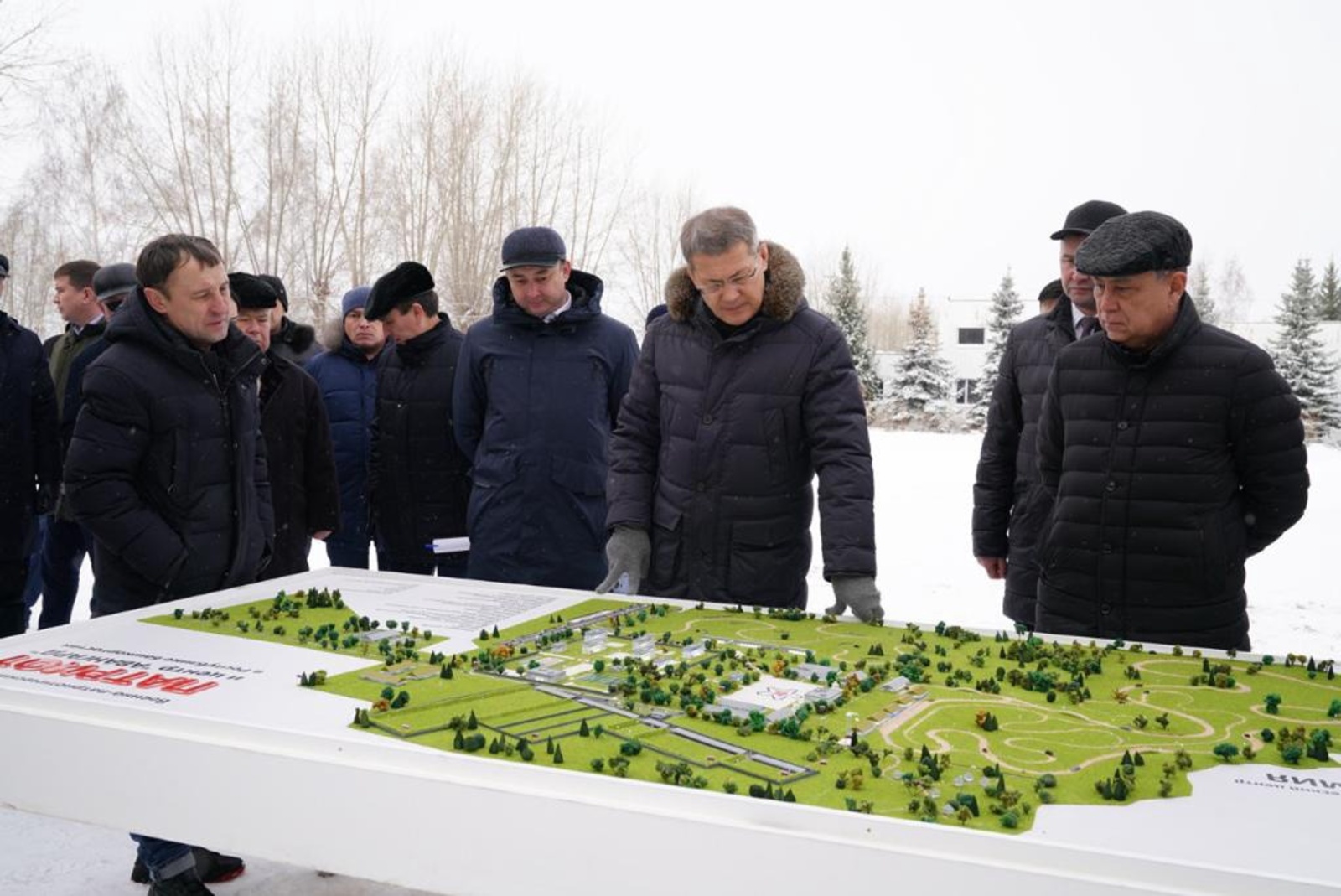 В Башкирии приступили к строительству парка "Патриот"