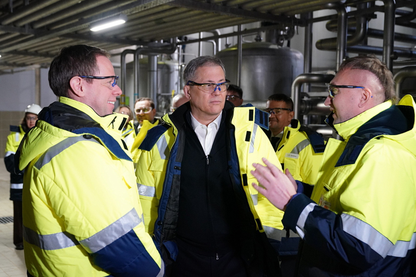 Радий Хабиров встретился с руководством «Напитки Вместе» в Уфе