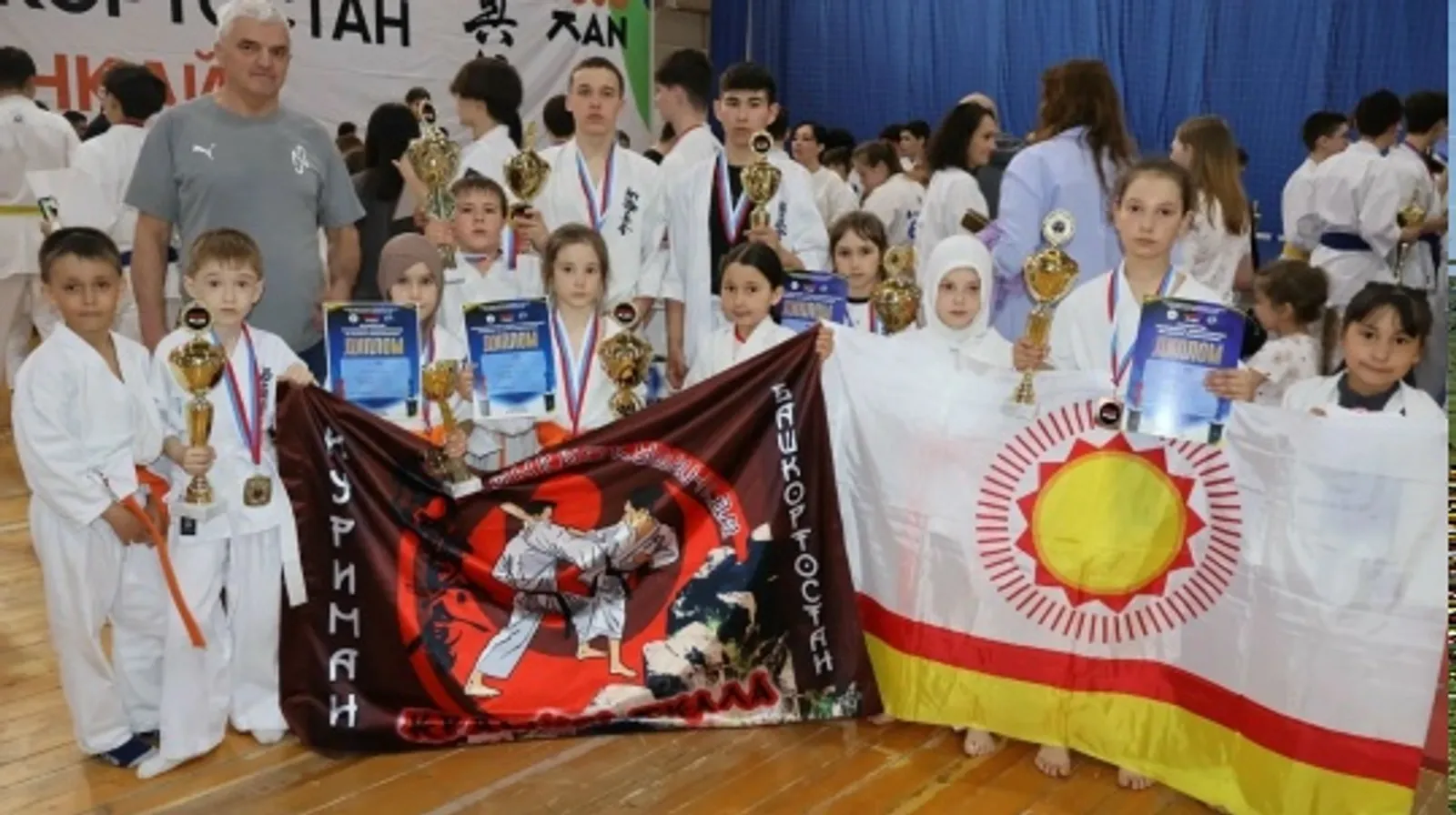 Чемпионат Башкортостана по киокусинкай в г.Туймазы