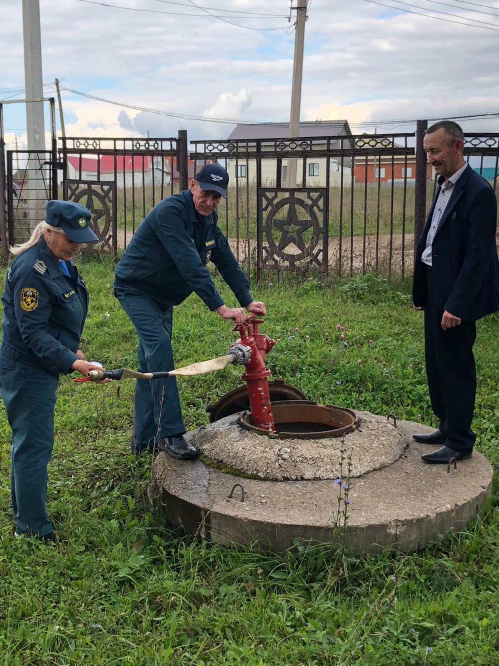 Проверка пожарных гидрантов