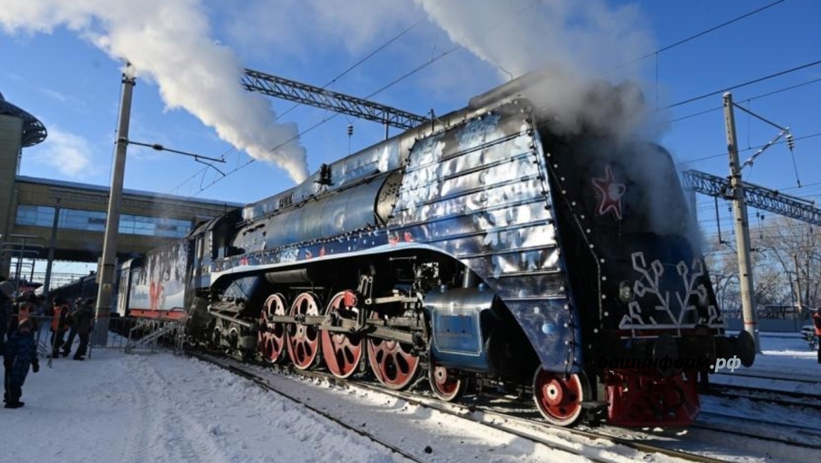 В Уфу приедет сказочный поезд Деда Мороза