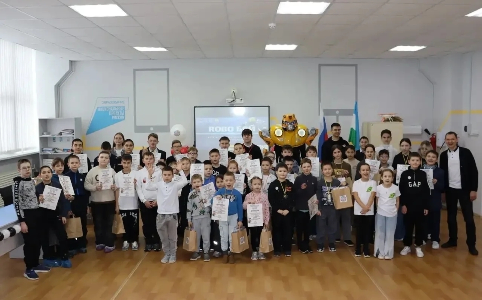 Успехи учащихся лицея на чемпионате «Robo Бой»