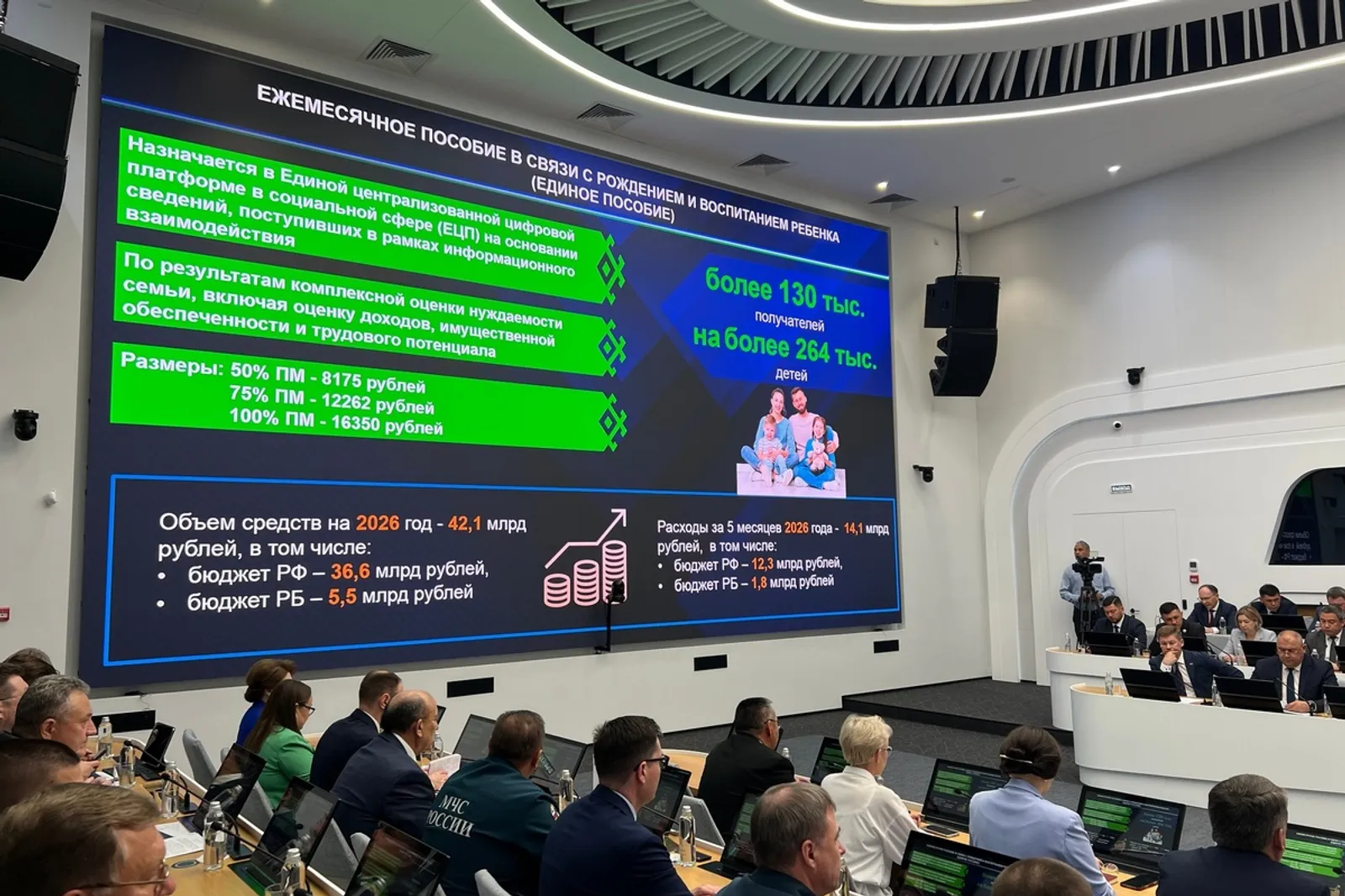 Новые меры господдержки семей в Башкортостане