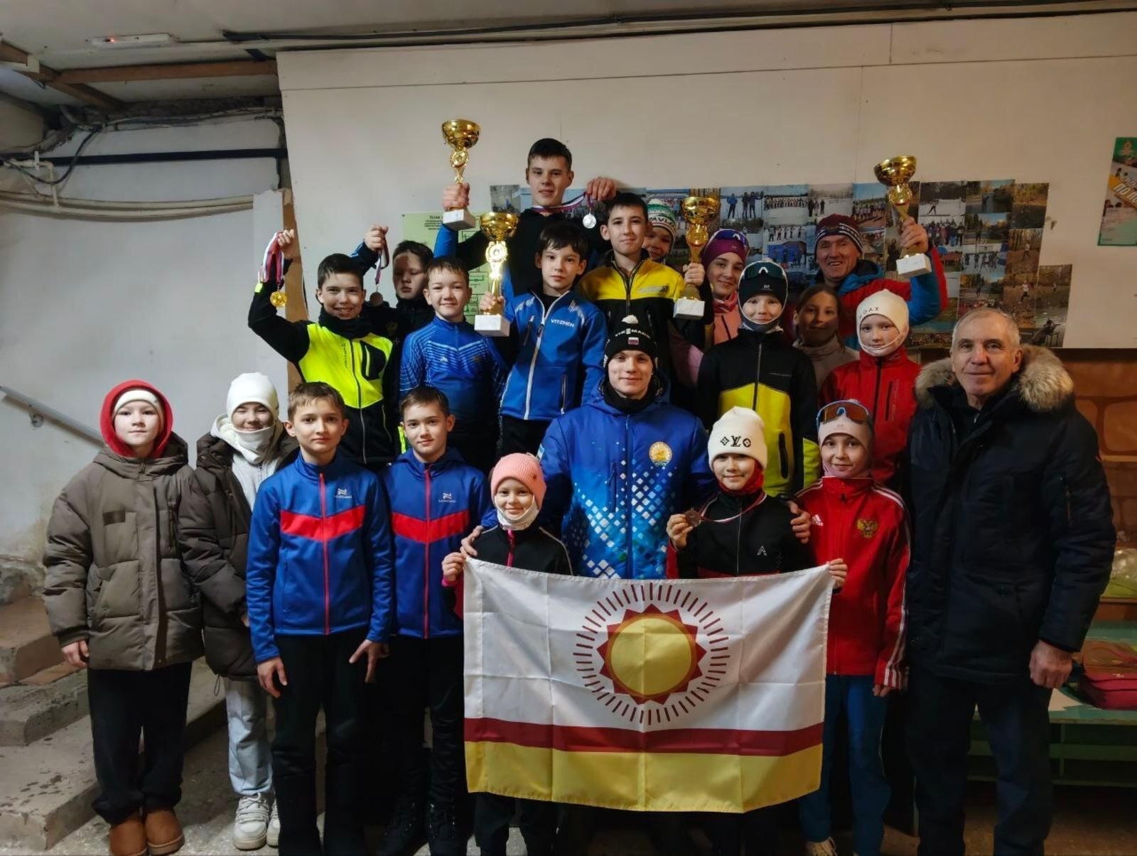 Юные нуримановские лыжники - первые!