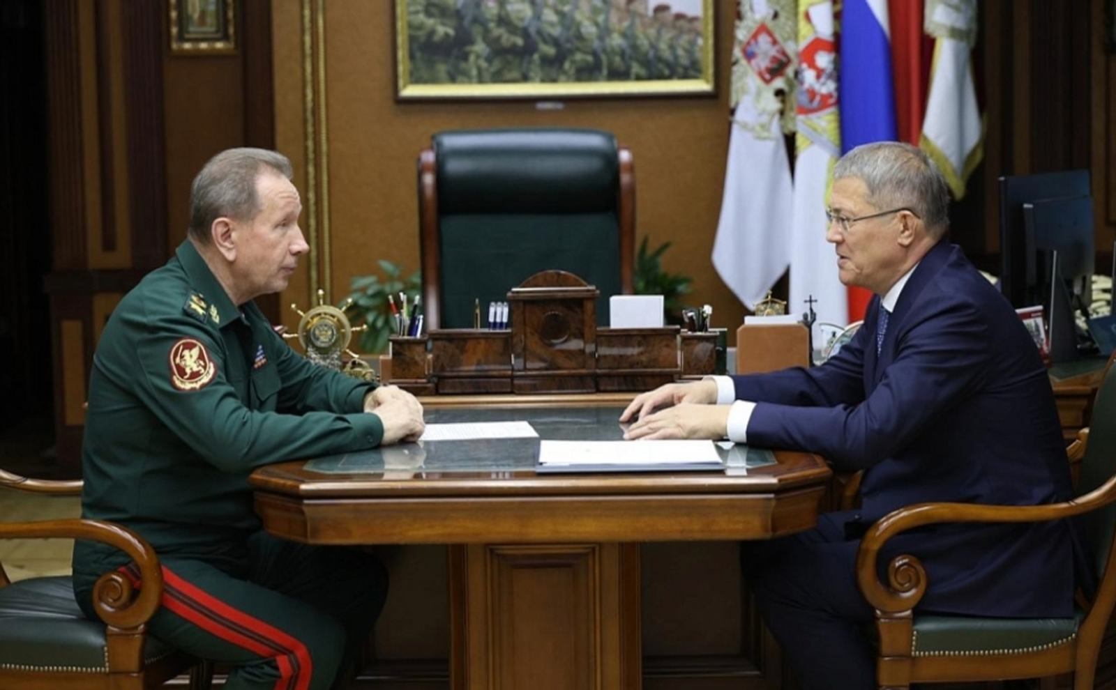 Рабочая встреча с министром просвещения России Сергеем Кравцовым