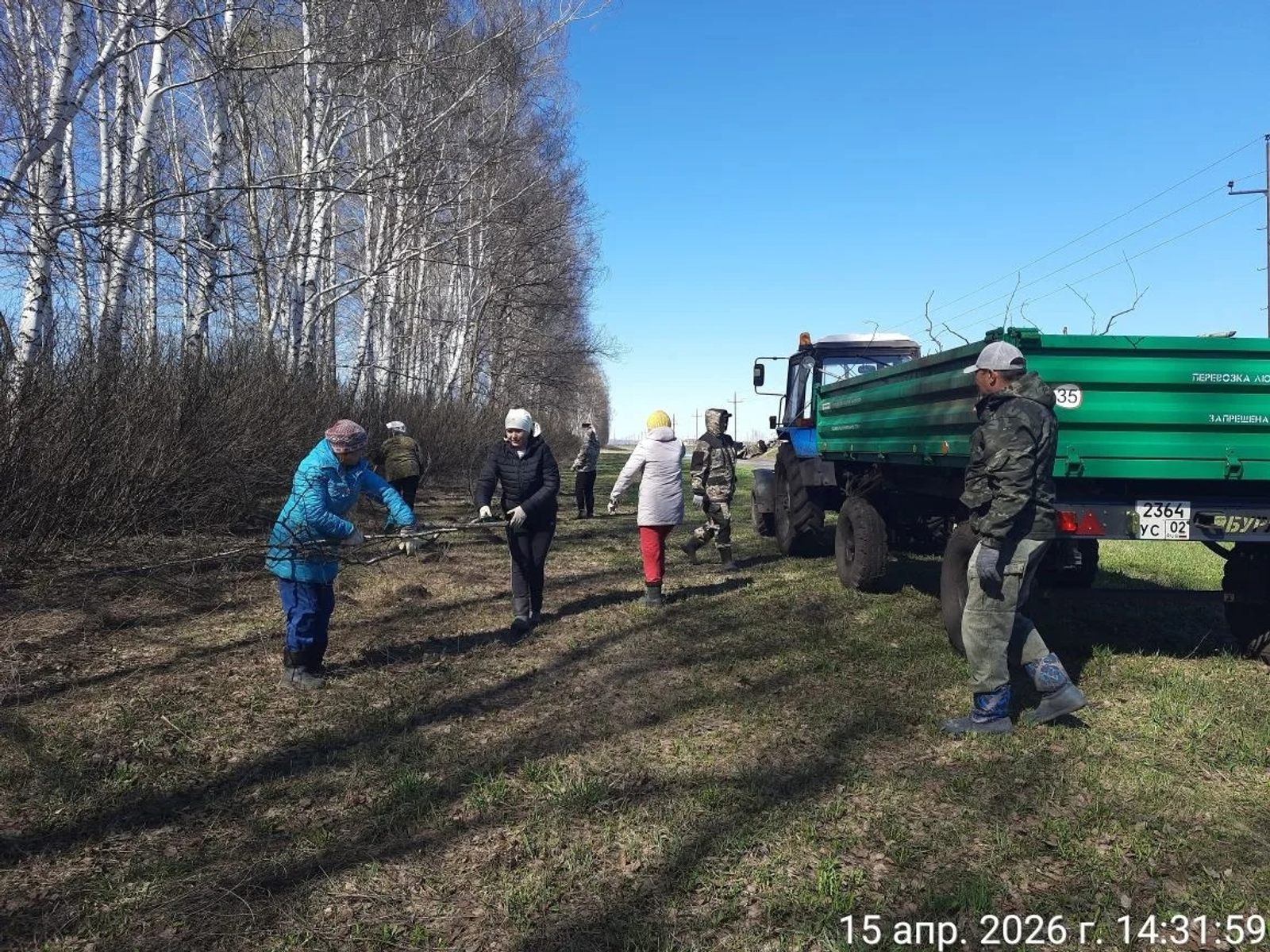 Сотрудники Байгильдинского СДК внесли вклад в чистоту родного края!