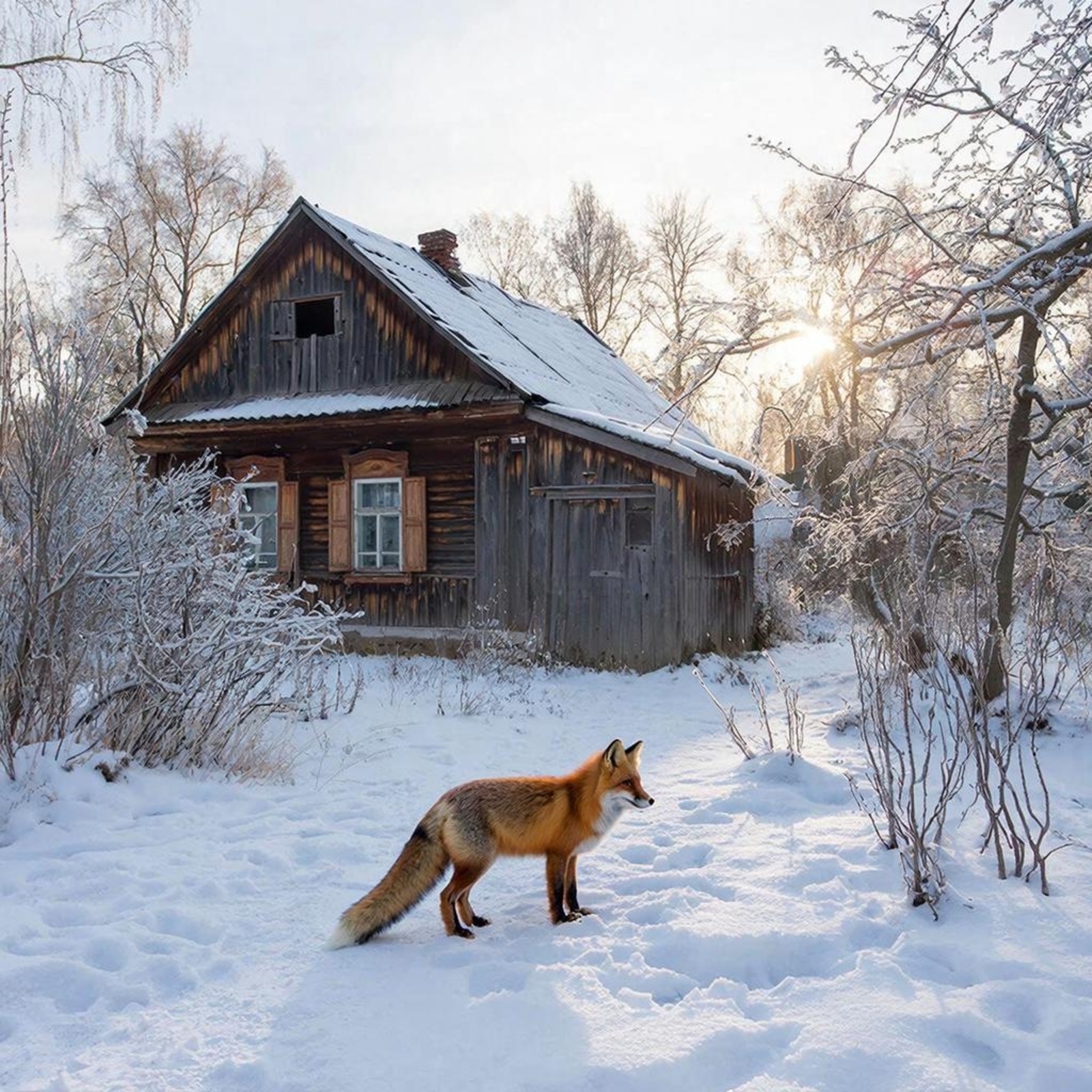 Тревожный сигнал! У нас ходит лиса!