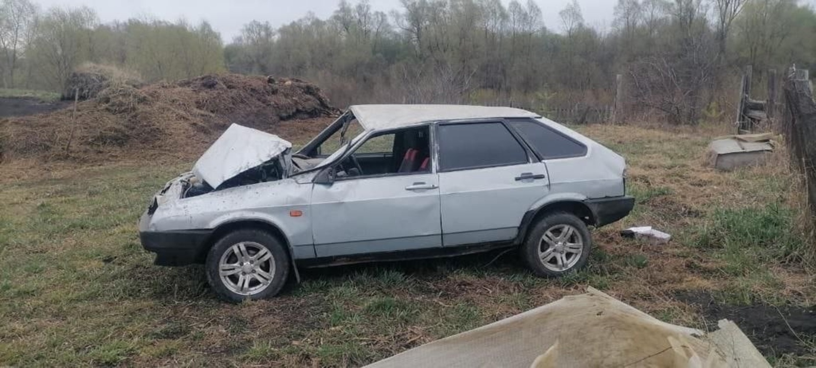 Пьяный водитель устроил аварию в Старобедеево