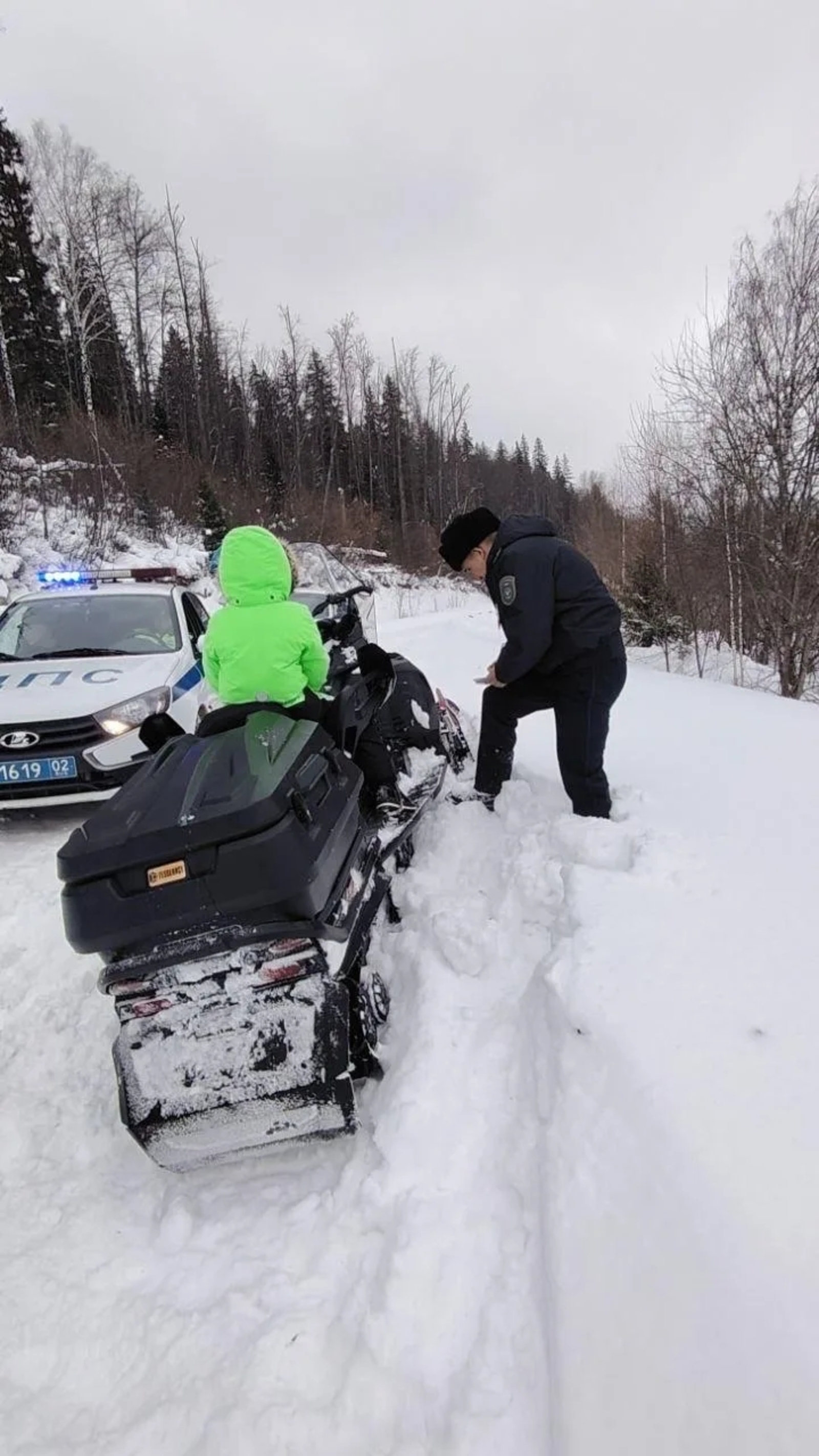 Профилактика правонарушений: внимание на снегоходы