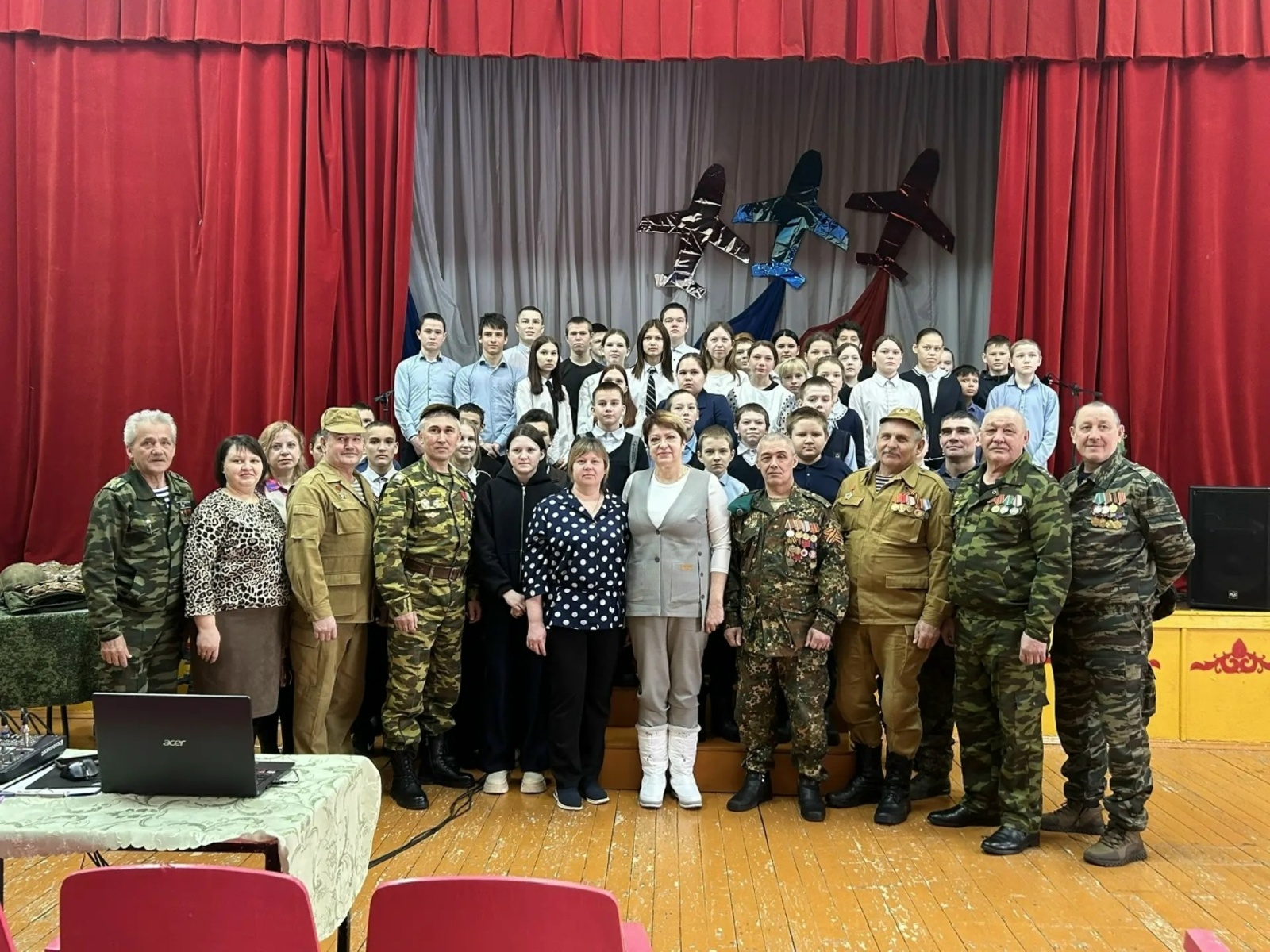 Воспитание патриотизма через встречи с ветеранами в Нуримановском районе