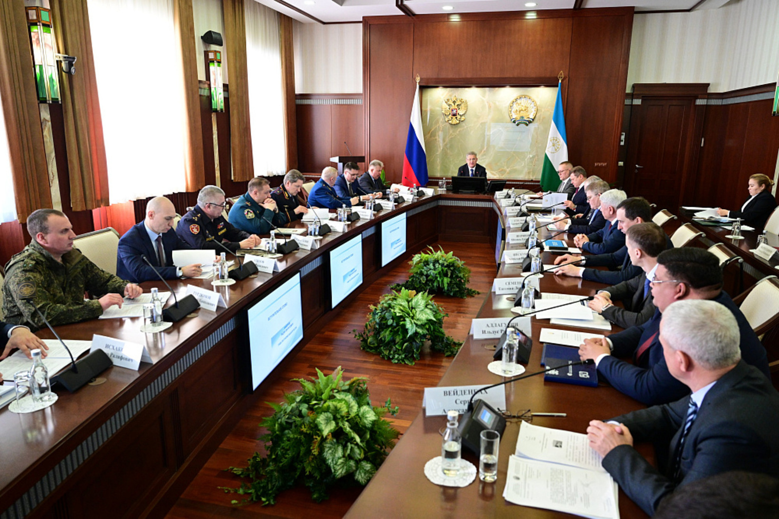 Заседание оперштаба по безопасности промышленных объектов в Башкортостане