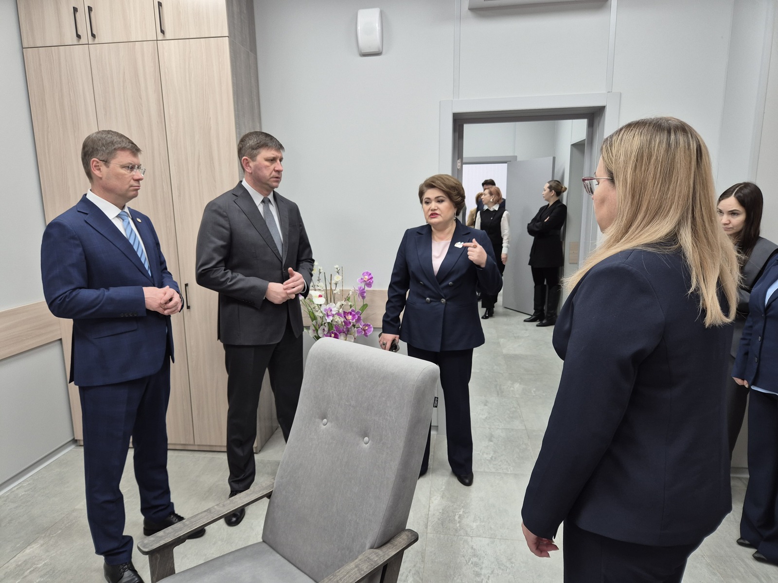 Александр Тихонов ознакомился с работой филиала фонда «Защитники Отечества» в РБ