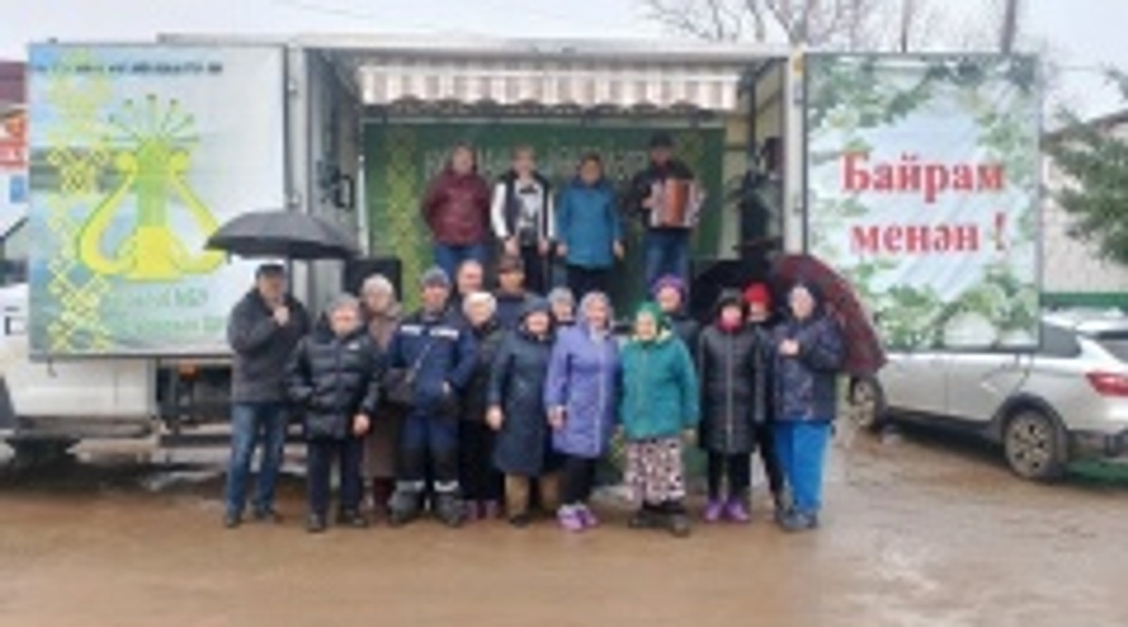 В Большетенькашево прошел выездной концерт