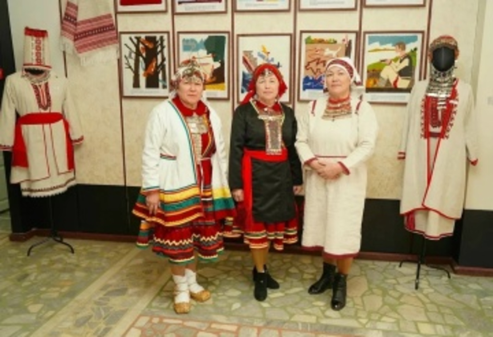 Открытие выставки марийской вышивки в этноцентре «Урал» в Уфе
