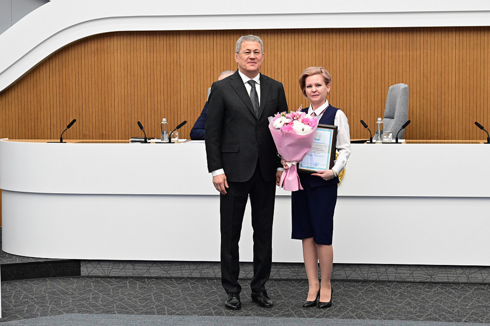 Эльвира Опульскис получила благодарность от Главы Башкортостана