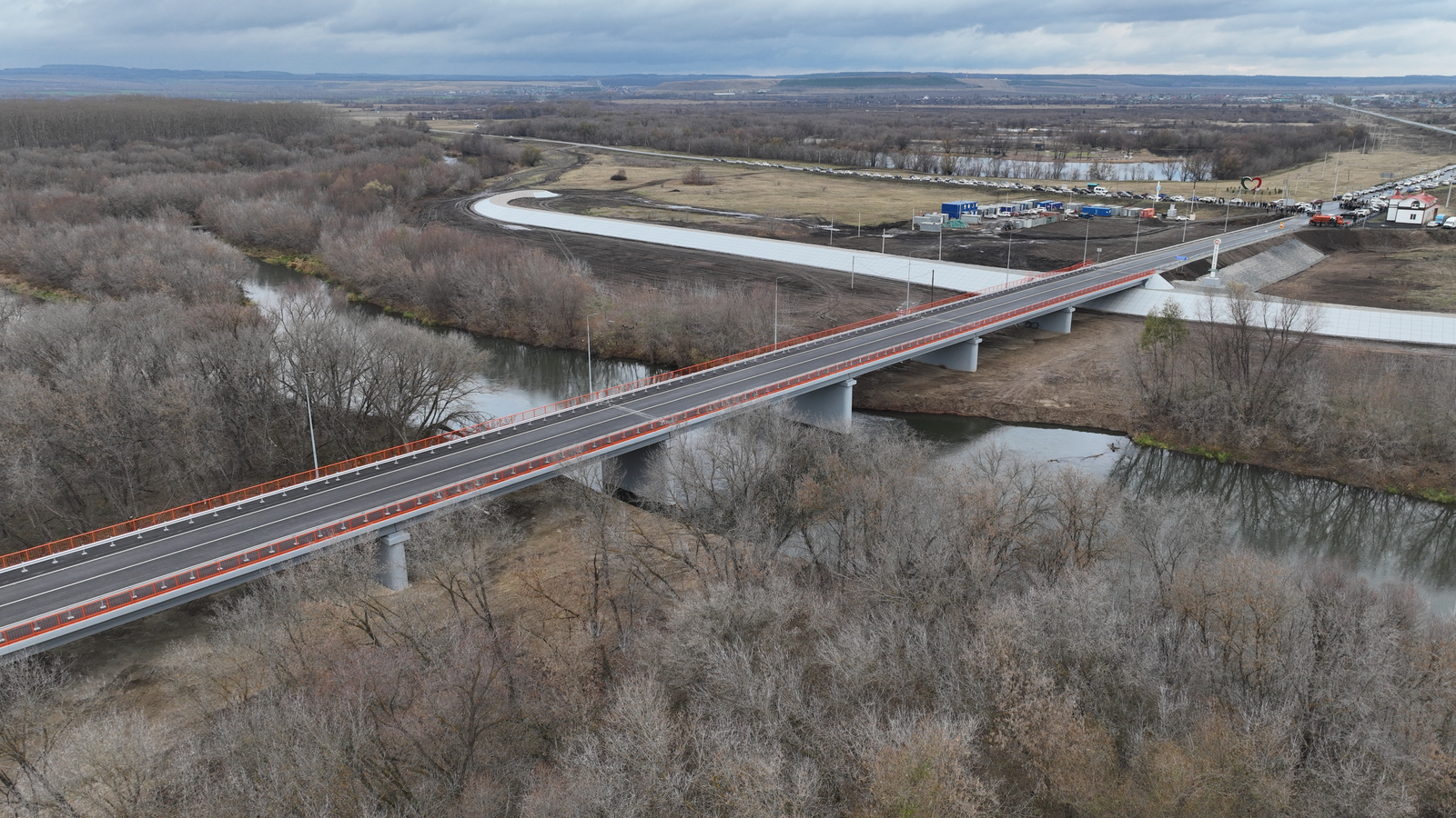 На границе Башкортостана и Татарстана по обновленному мосту запустили движение
